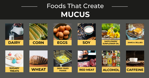 Foods That Create Mucus